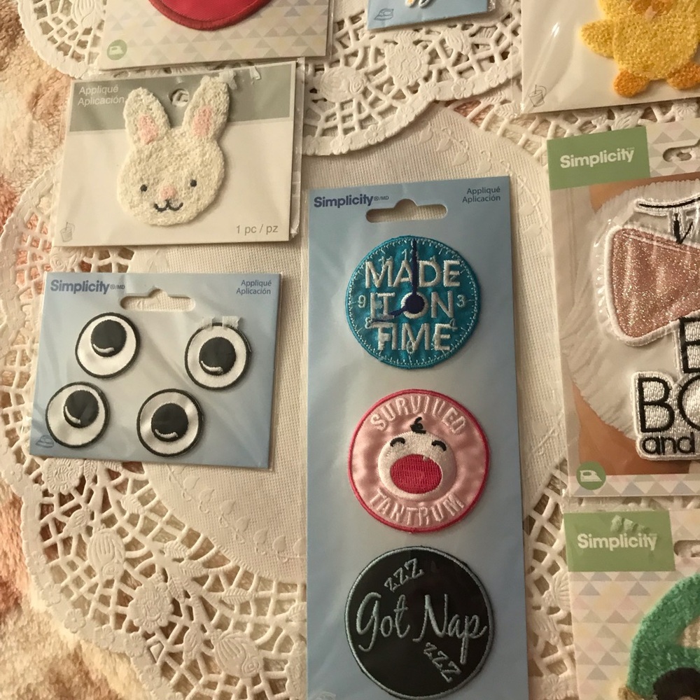 Simplicity Fun Embroidered Patch Collection - Picture 7 of 8